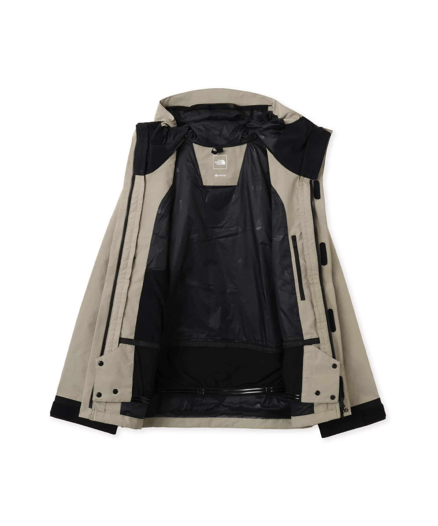 THE NORTH FACE MOUNTAIN JACKET CLグレーの画像