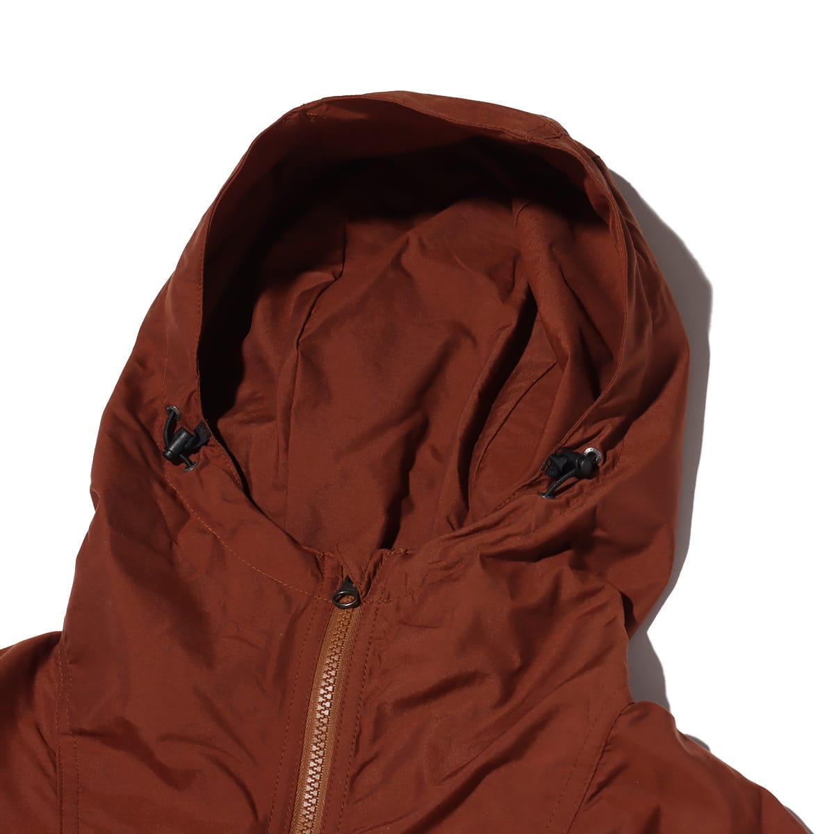 THE NORTH FACE COMPACT JACKET FLAME ORANGE/BROWN 21SS-Iの画像