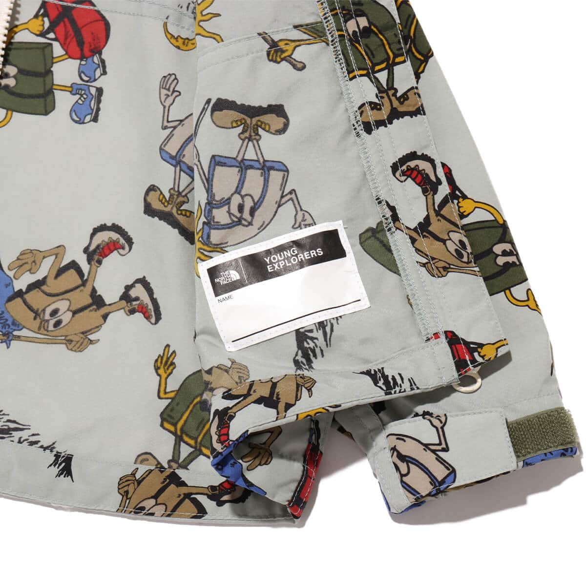 THE NORTH FACE Baby Novelty Compact Jacket ハーフィーパターンの画像