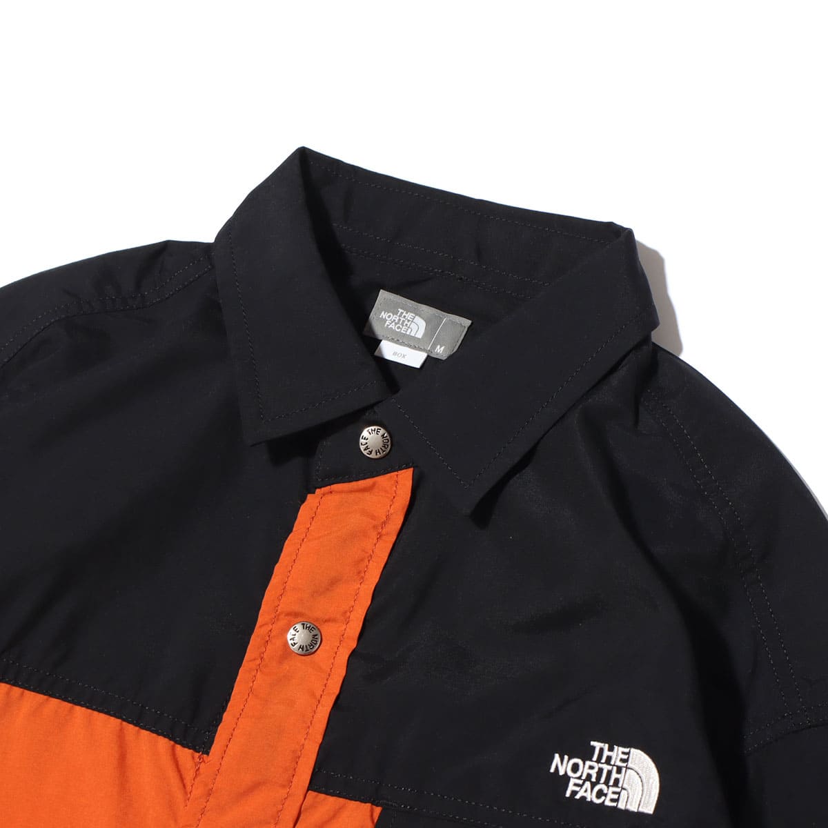 THE NORTH FACE L/S NUPTSE SHIRT バーントオーチャー 21FW-I