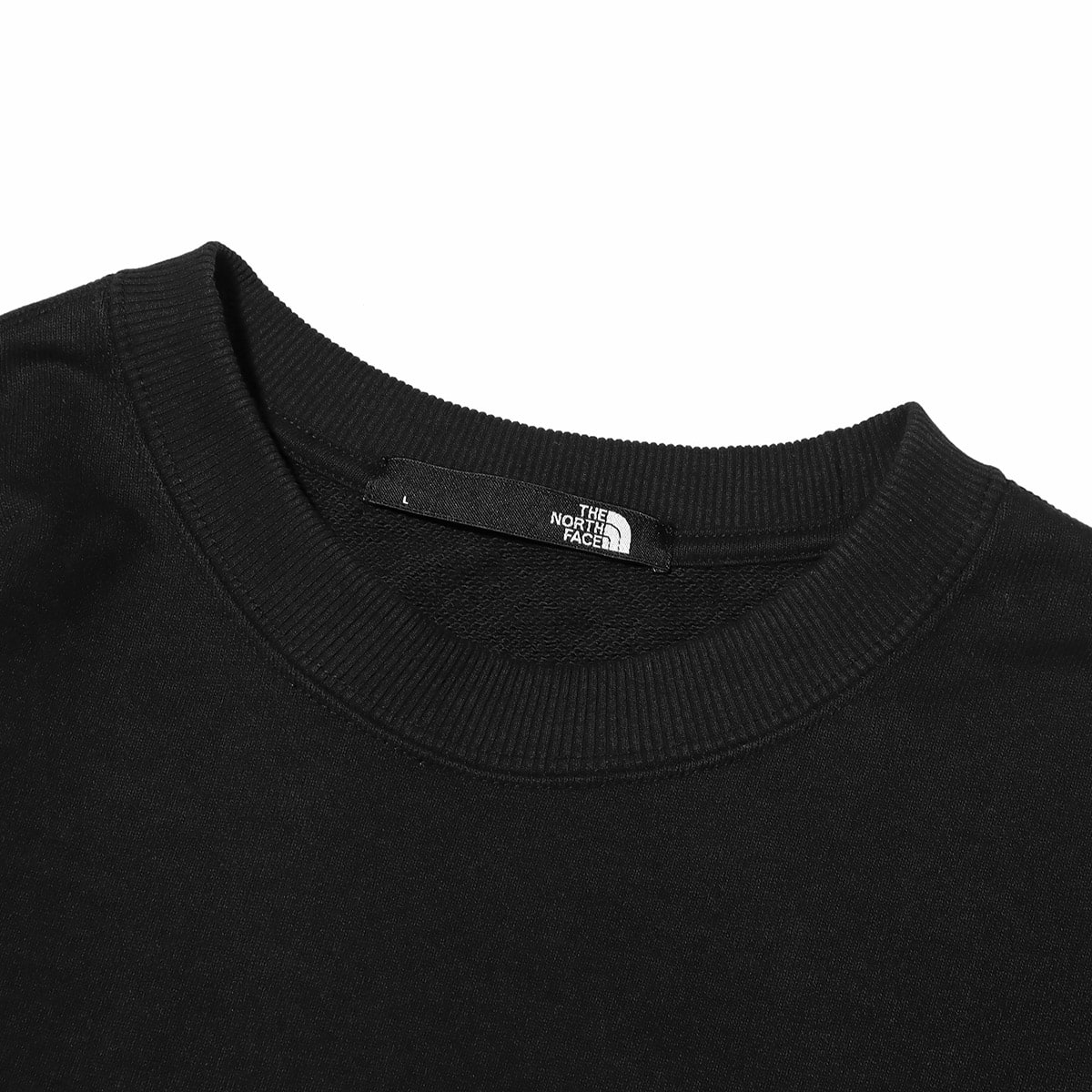 THE NORTH FACE FLOWER LOGO CREW BLACK 23SS-I