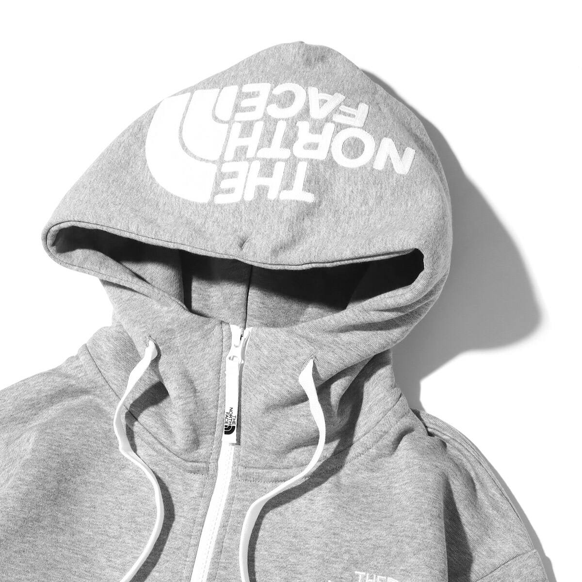 THE NORTH FACE REARVIEW FULL ZIP HOODIE ミックスグレー 23SS-Iの画像