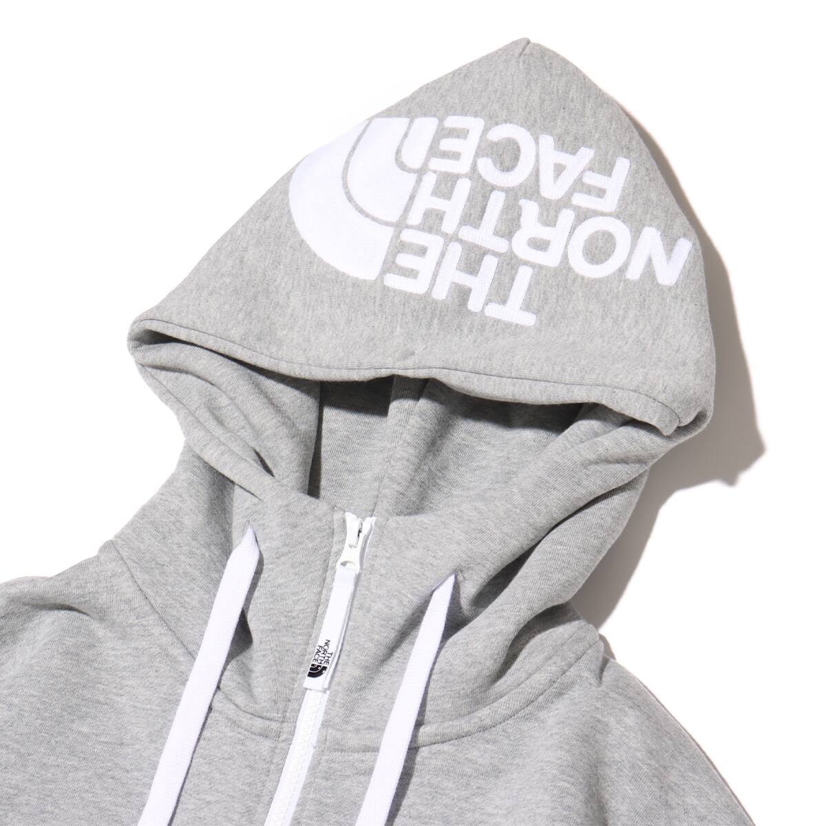 THE NORTH FACE Rearview Full Zip Hoodie ミックスグレーの画像
