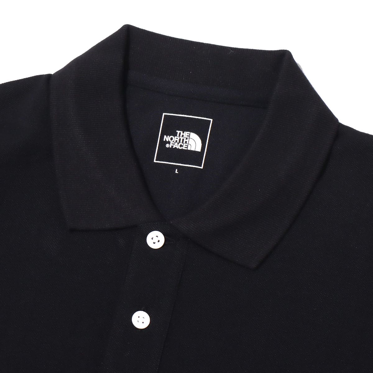 THE NORTH FACE S/S ANY PART POLO BLACK 24SS-I