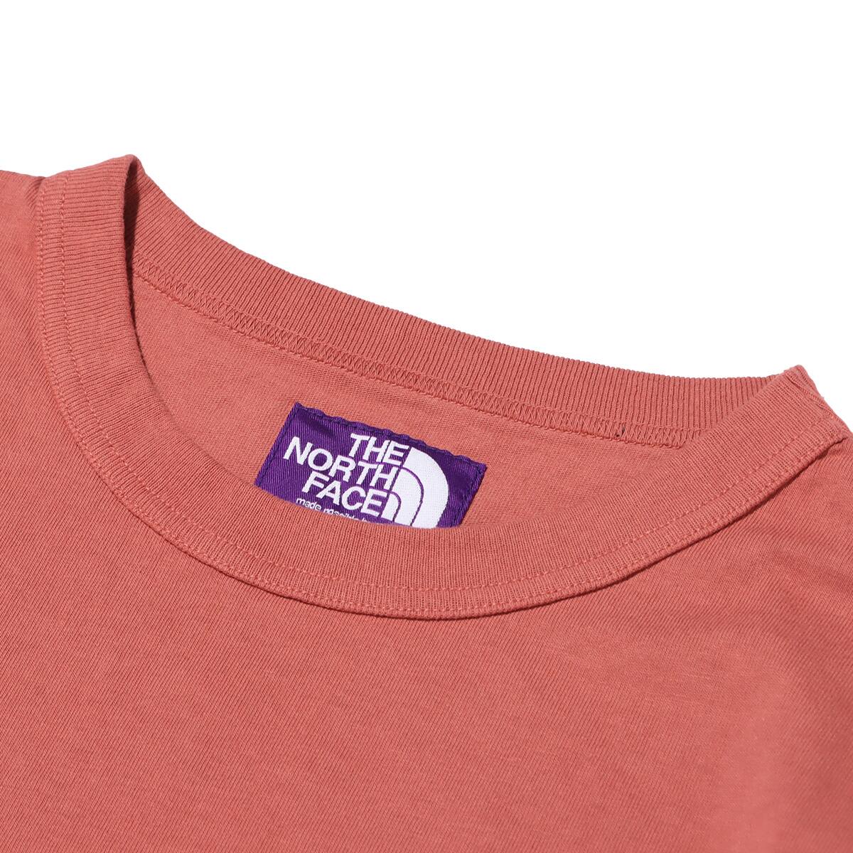 THE NORTH FACE PURPLE LABEL 7oz H/S Pocket Tee Canyon Clay 21SS-Iの画像