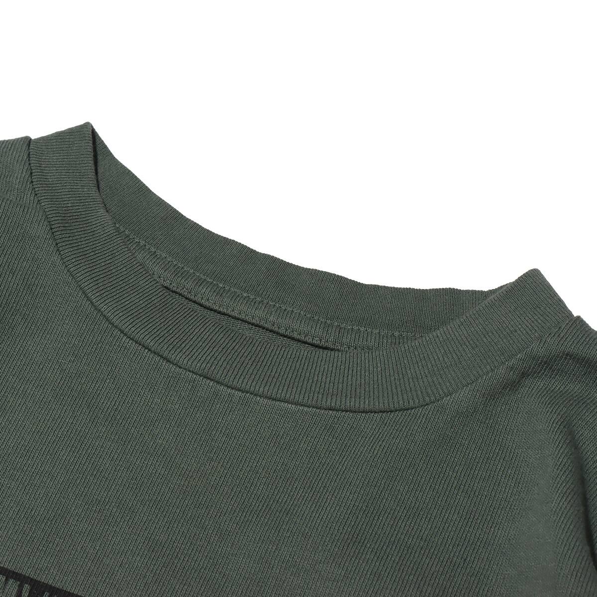 THE NORTH FACE PURPLE LABEL 8oz L/S Graphic Tee Khaki 21SS-Iの画像
