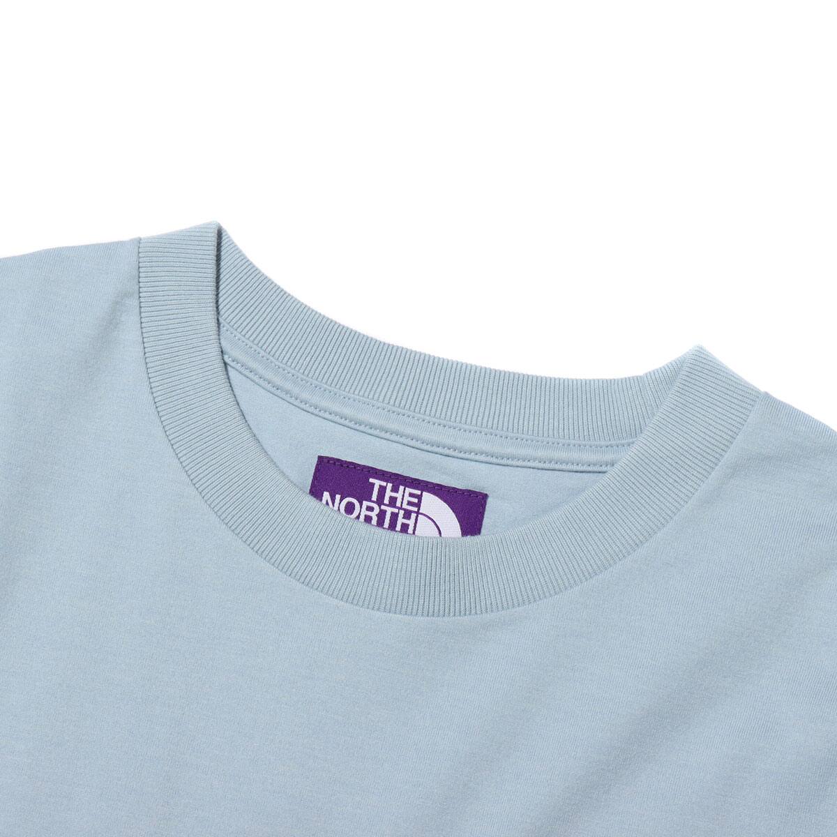 THE NORTH FACE PURPLE LABEL High Bulky H/S Pocket Tee Steel Blue ...