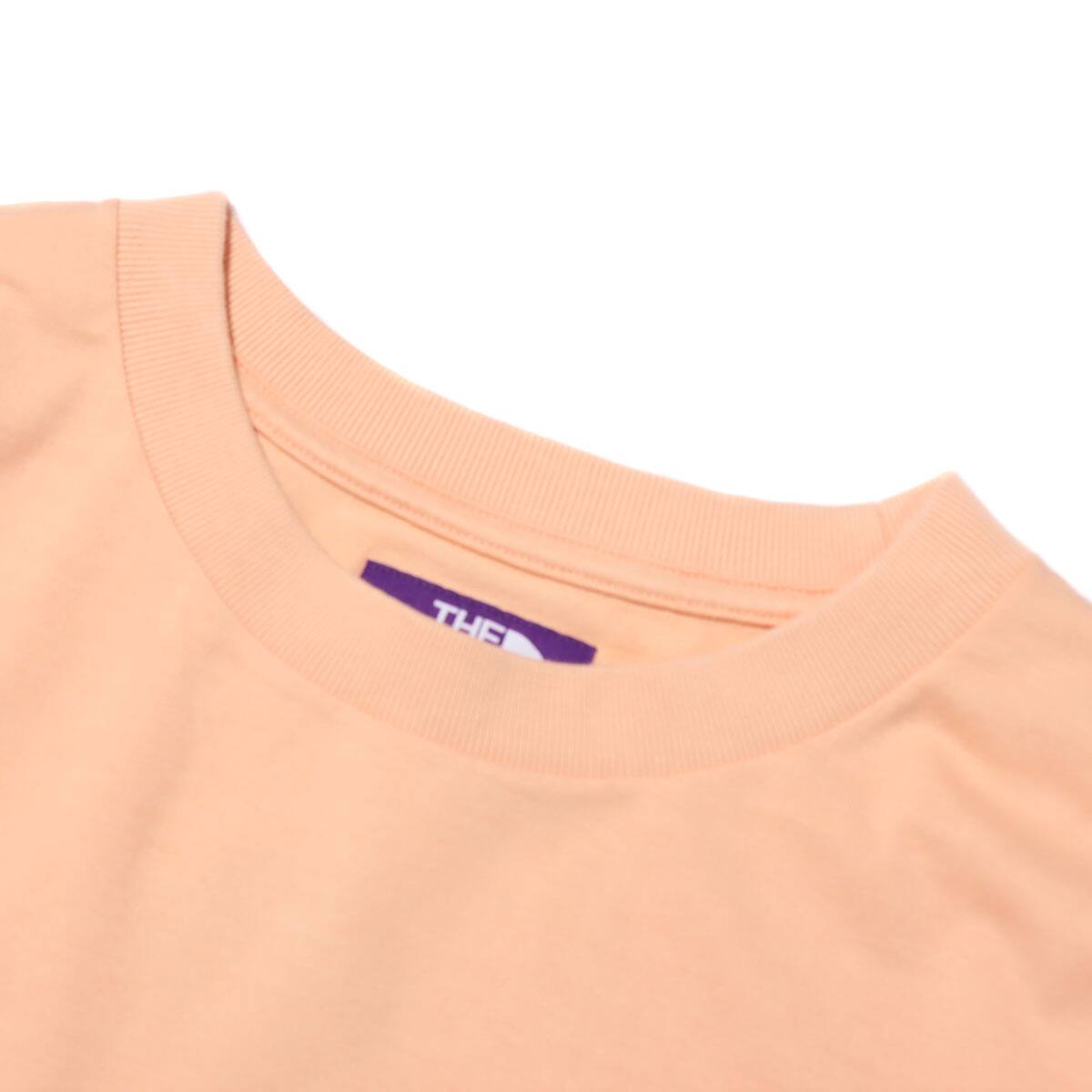 THE NORTH FACE PURPLE LABEL High Bulky H/S Pocket Tee Salmon Pink 21SS-Iの画像