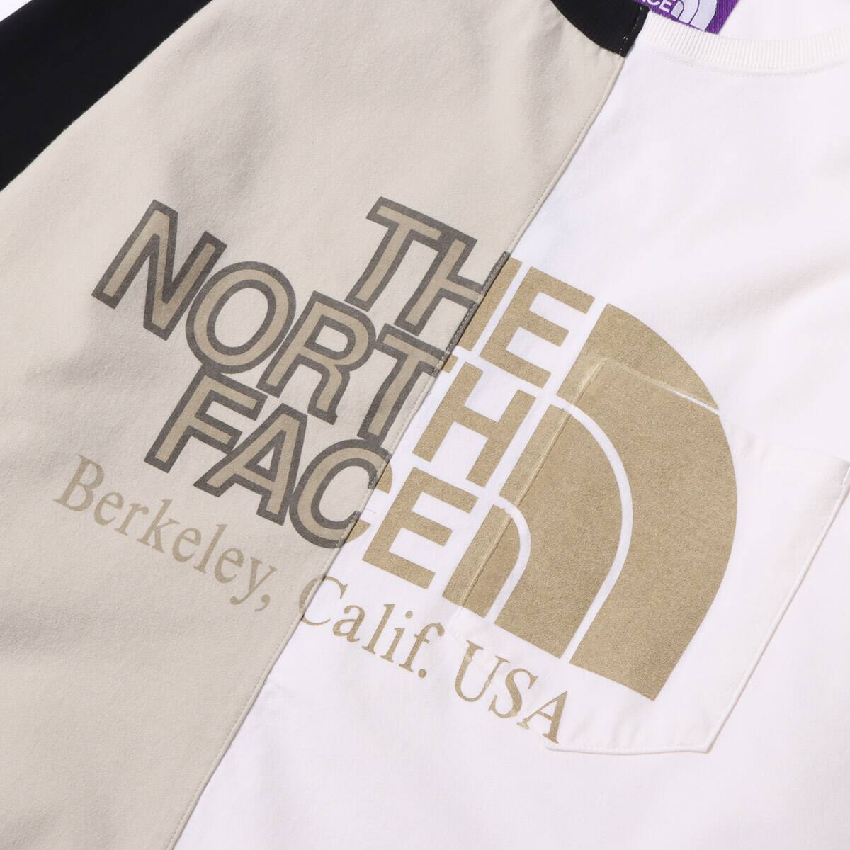 THE NORTH FACE PURPLE LABEL High Bulky Jersey L/S Logo Tee OFF 