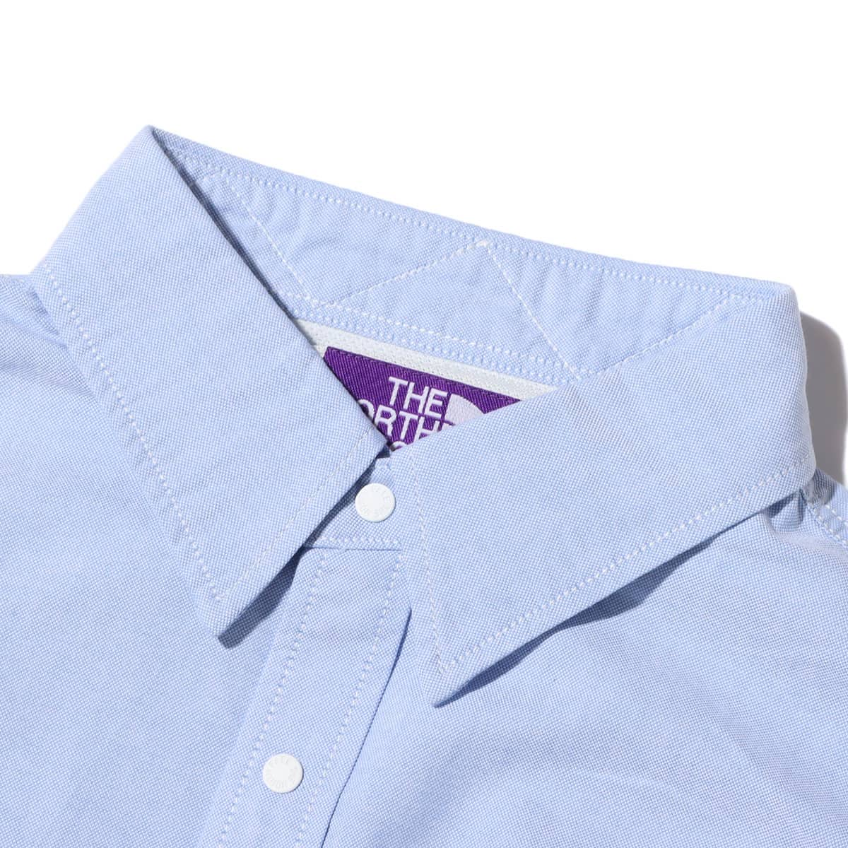 THE NORTH FACE PURPLE LABEL Cotton Polyester OX H/S Shirt SAX 22SS-I