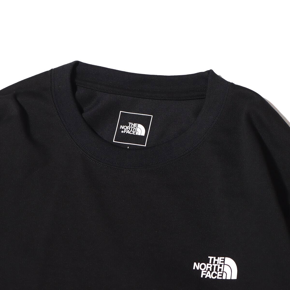 THE NORTH FACE L/S BACK SQUARE LOGO TEE BLACK 23SS-Iの画像