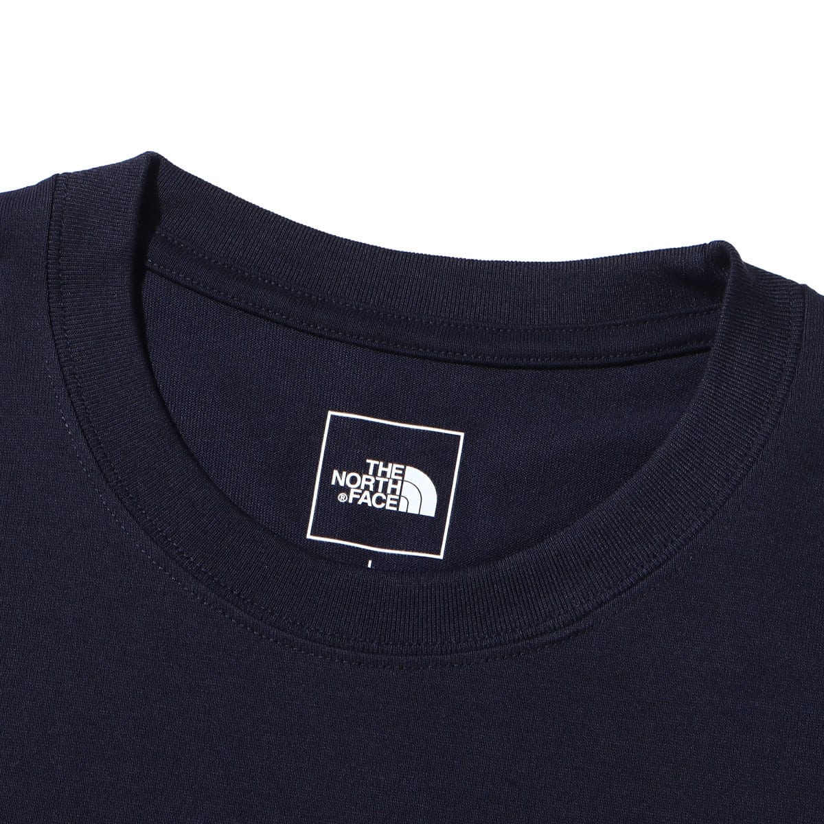 THE NORTH FACE S/S BACK SQUARE LOGO TEE アビエイター ネイビー 23SS-Iの画像
