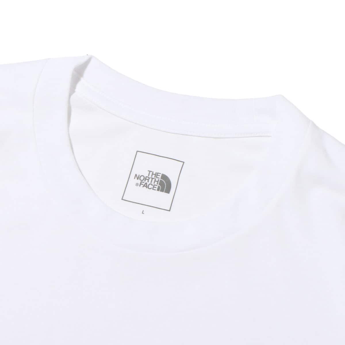 THE NORTH FACE S/S TRIPLE GRADATION TEE ホワイト 23SS-Iの画像
