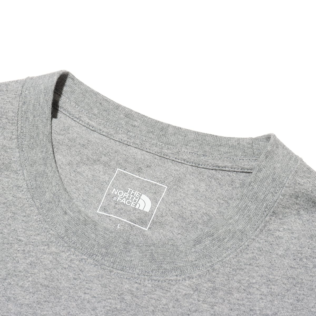 THE NORTH FACE L/S NEVER STOP ING Tee ミックスグレー 24SS-Iの画像
