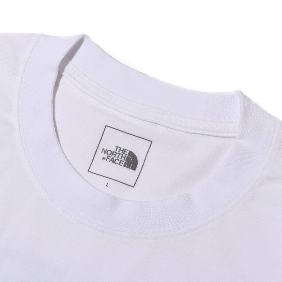 THE NORTH FACE S/S Simple Color Scheme Tee ホワイトの画像