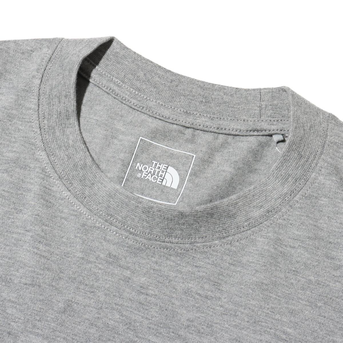 THE NORTH FACE S/S Simple Color Scheme Tee ミックスグレーの画像