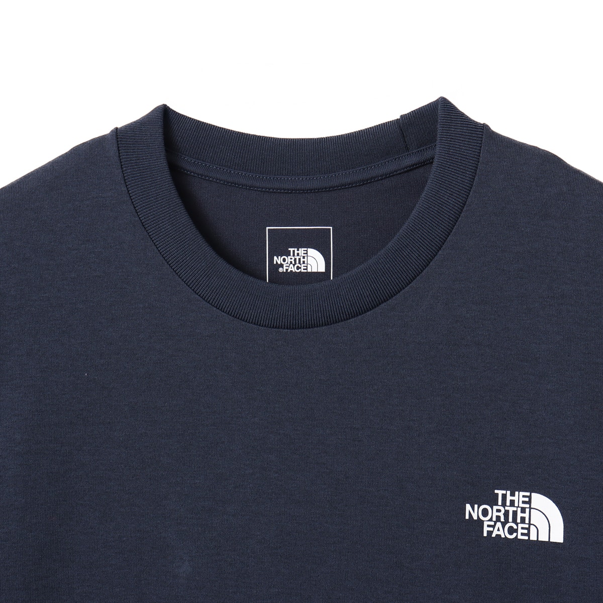 THE NORTH FACE S/S BANDANA SQUARE LOGO TEE アーバンネイビーの画像