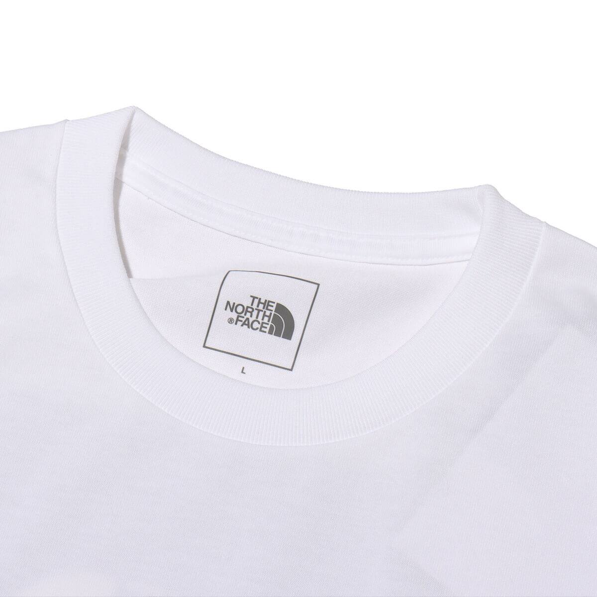 THE NORTH FACE S/S Back Square Logo Tee ホワイトの画像