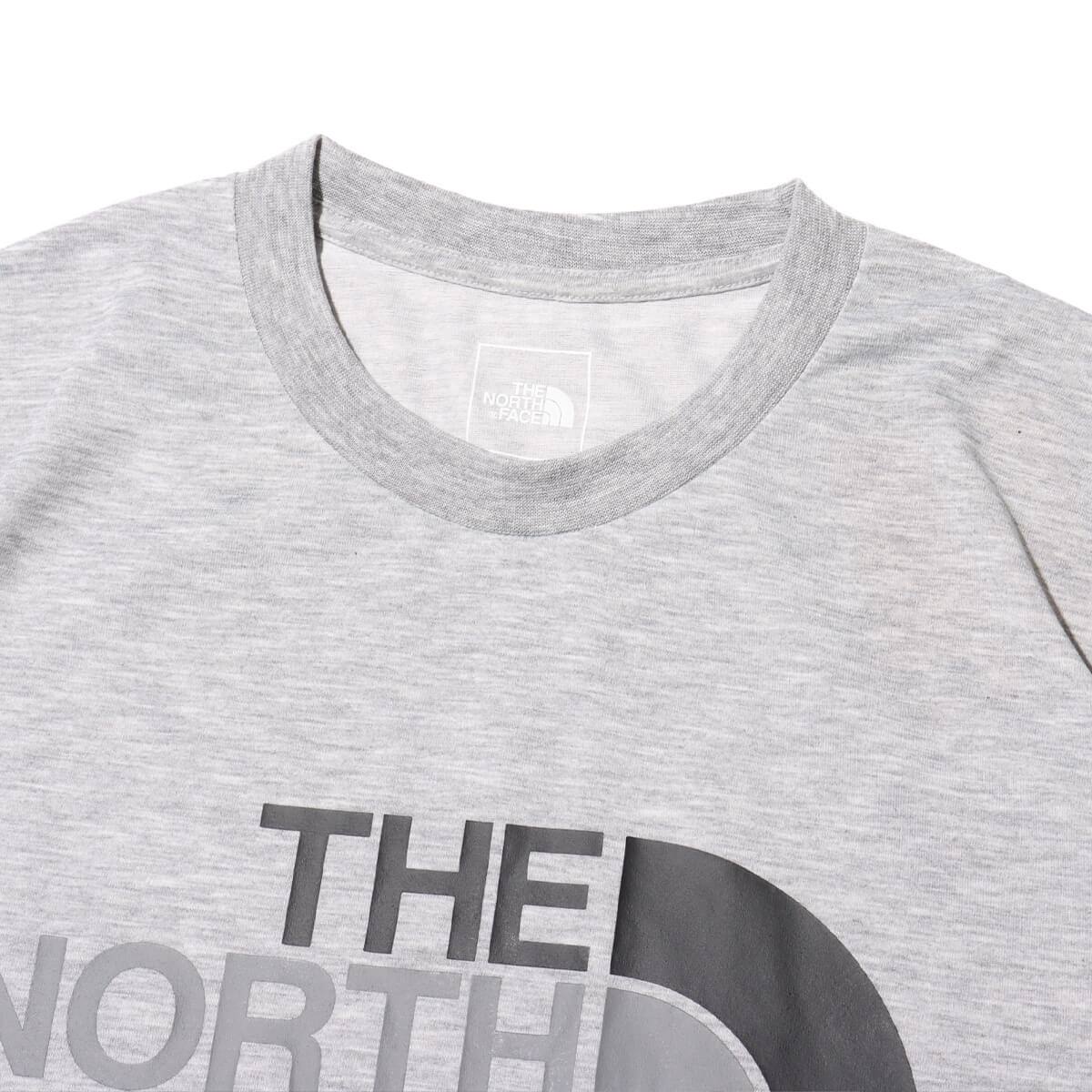 THE NORTH FACE S/S Colorful Logo Tee ミックスグレーの画像