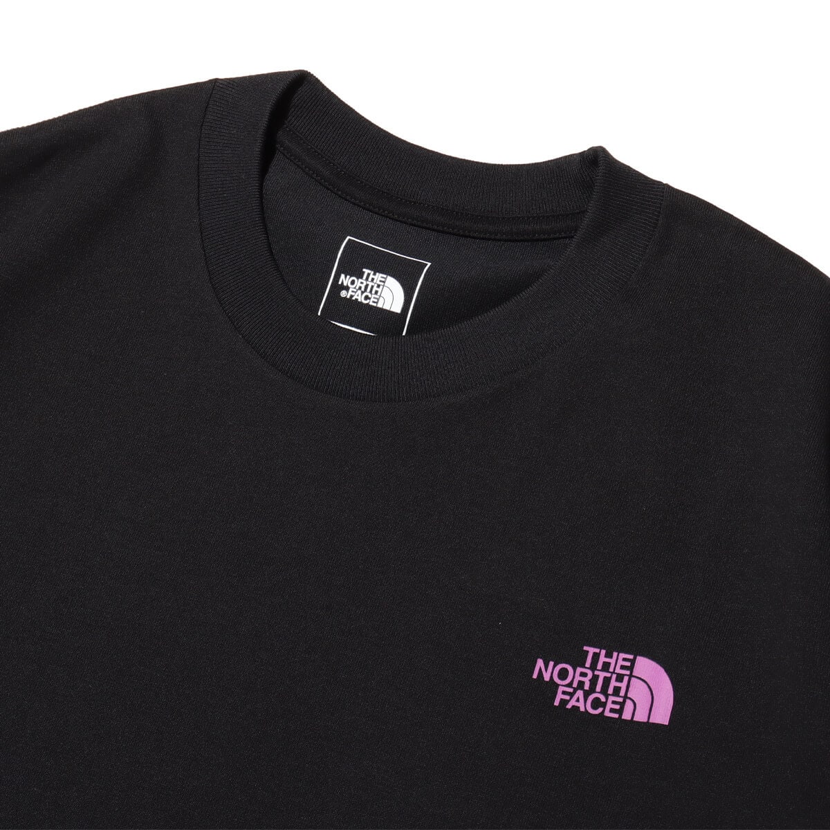 THE NORTH FACE S/S Half Switching Logo Tee ブラックの画像