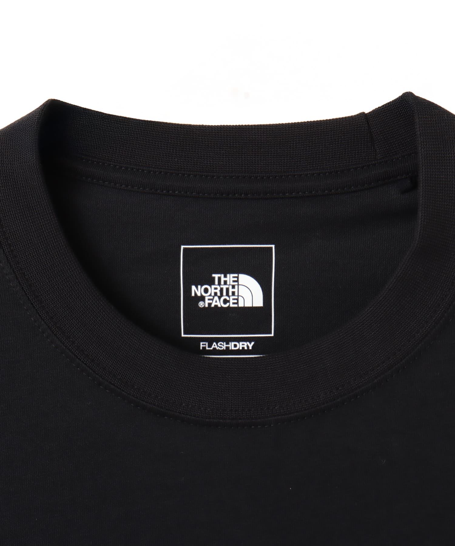 THE NORTH FACE L/S FD Nuptse Cotton Tee ブラックの画像