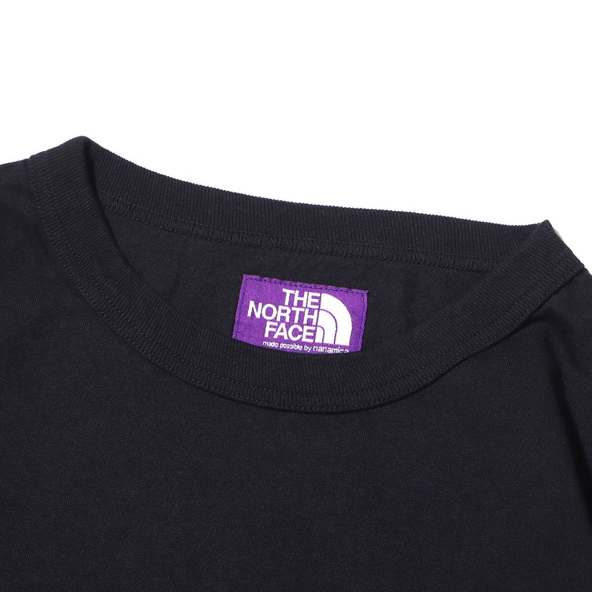 THE NORTH FACE PURPLE LABEL 7oz L/S Pocket Tee Black 22FW-Iの画像