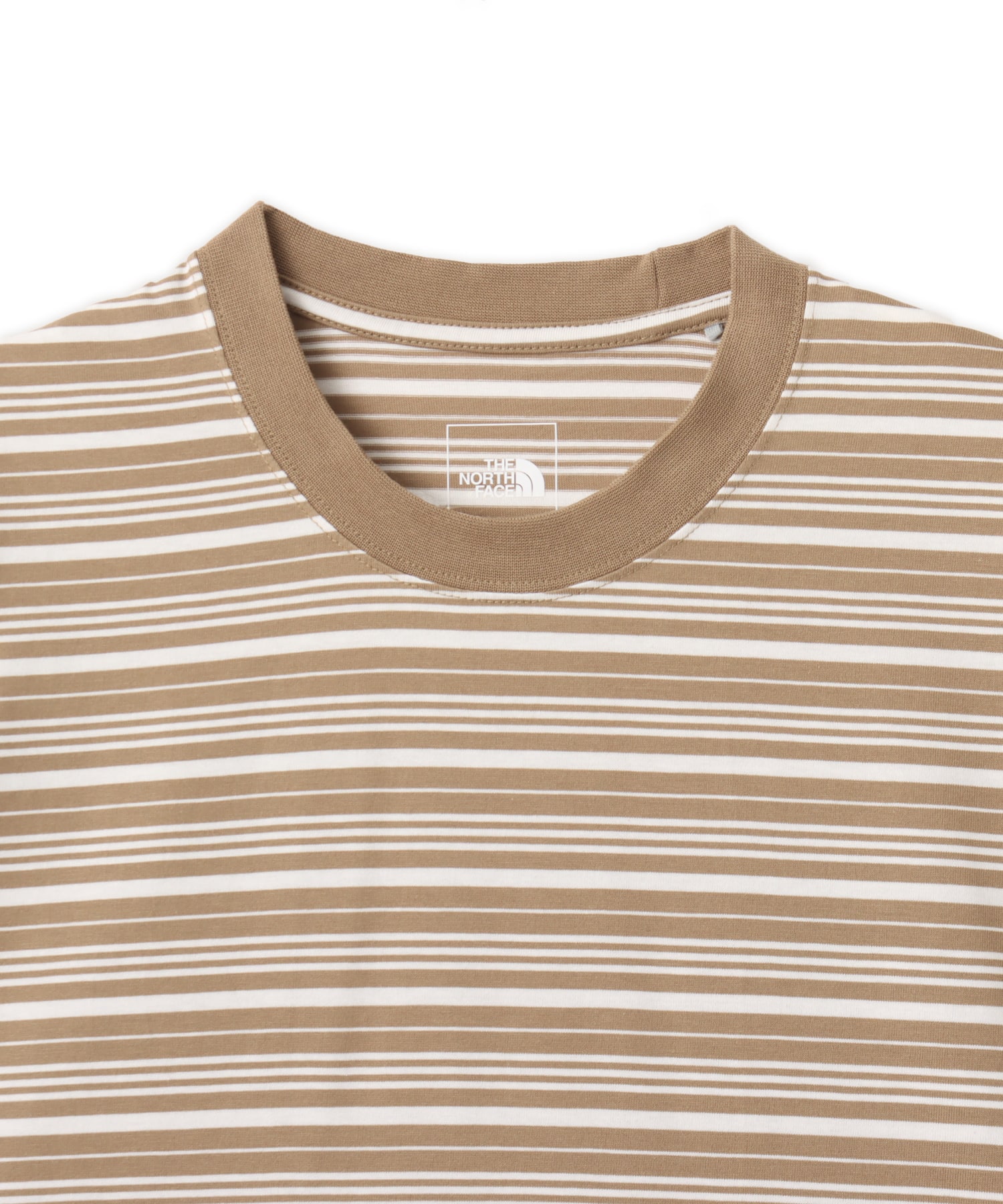 THE NORTH FACE S/S FD Border Tee クラシックカーキの画像