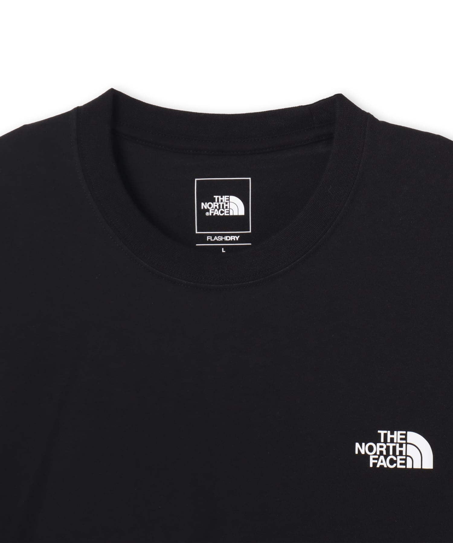 THE NORTH FACE S/S Half Dome Digital Square Logo Tee ブラックの画像