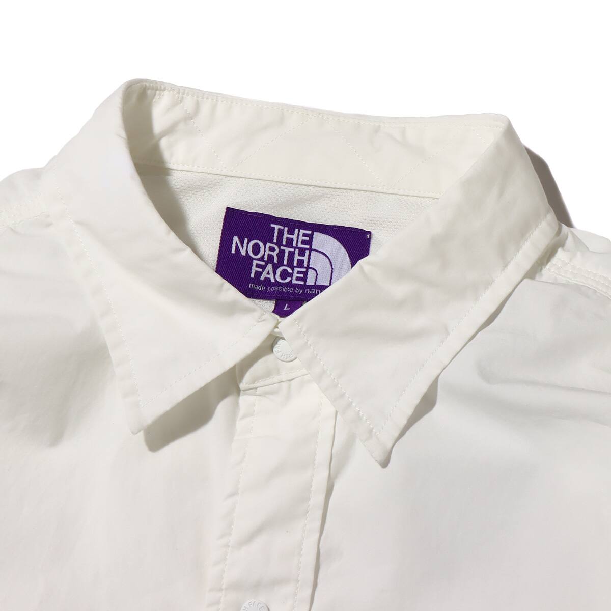 THE NORTH FACE PURPLE LABEL Field Typewriter Shirt White 23SS-I