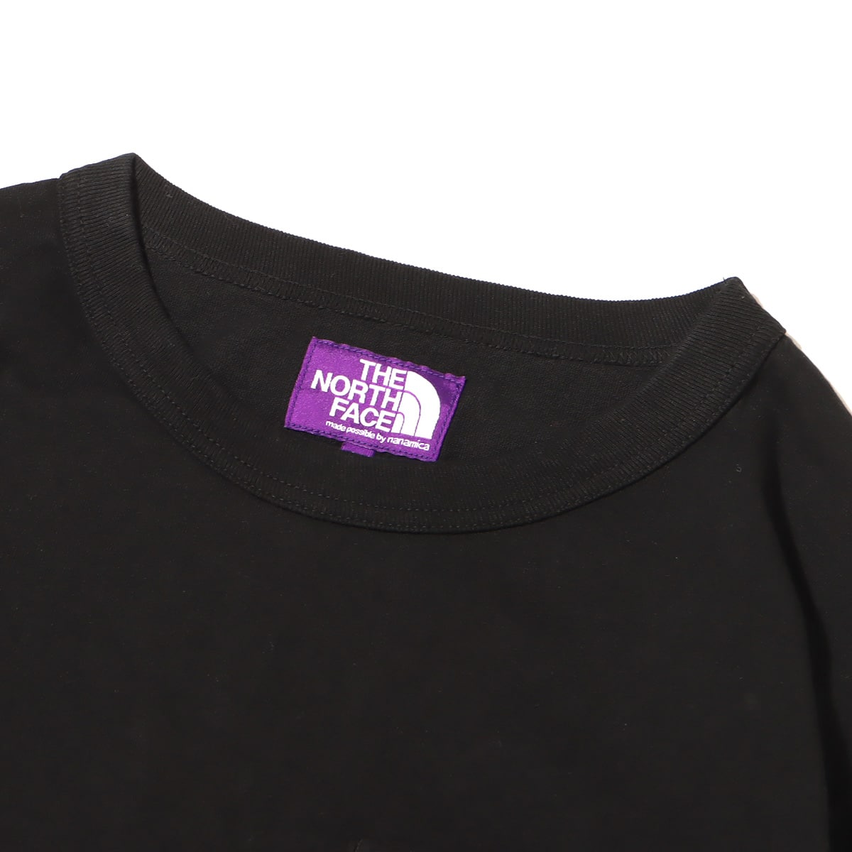 THE NORTH FACE PURPLE LABEL 7oz L/S Pocket Tee Black 23SS-Iの画像
