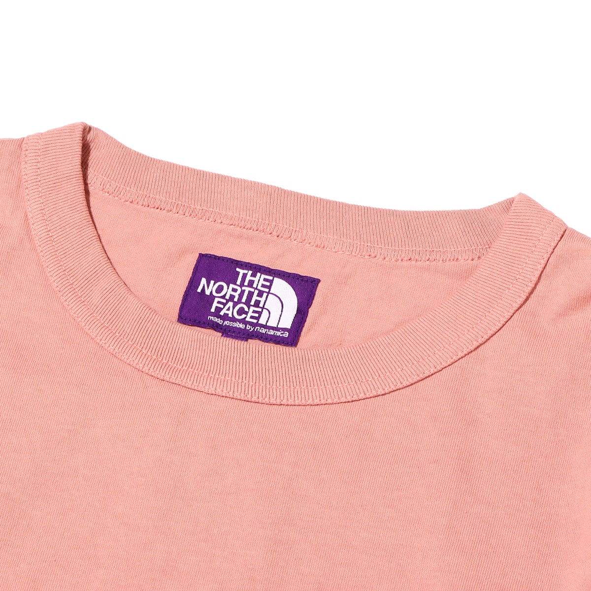 THE NORTH FACE PURPLE LABEL 7oz L/S Pocket Tee Pink X Blue 23SS-I