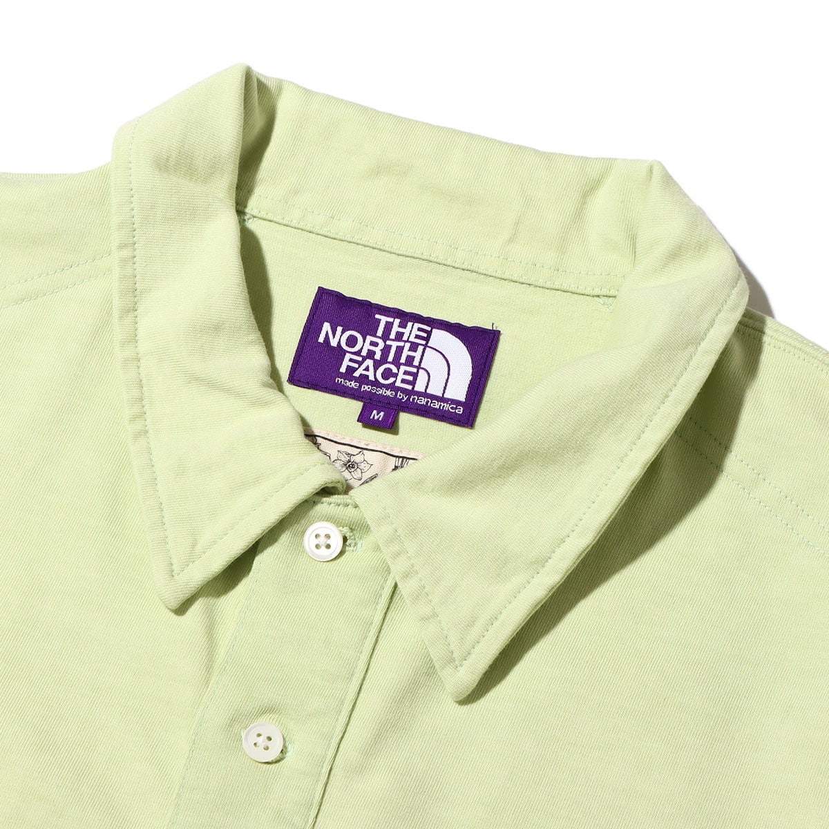 THE NORTH FACE PURPLE LABEL Field H/S Big Polo Green 23SS-I