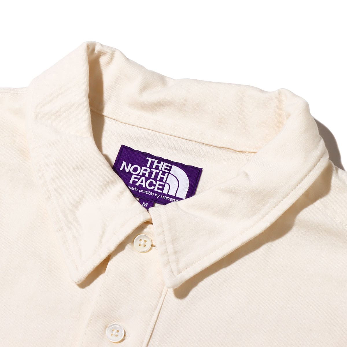 THE NORTH FACE PURPLE LABEL Field H/S Big Polo Ivory 23SS-I