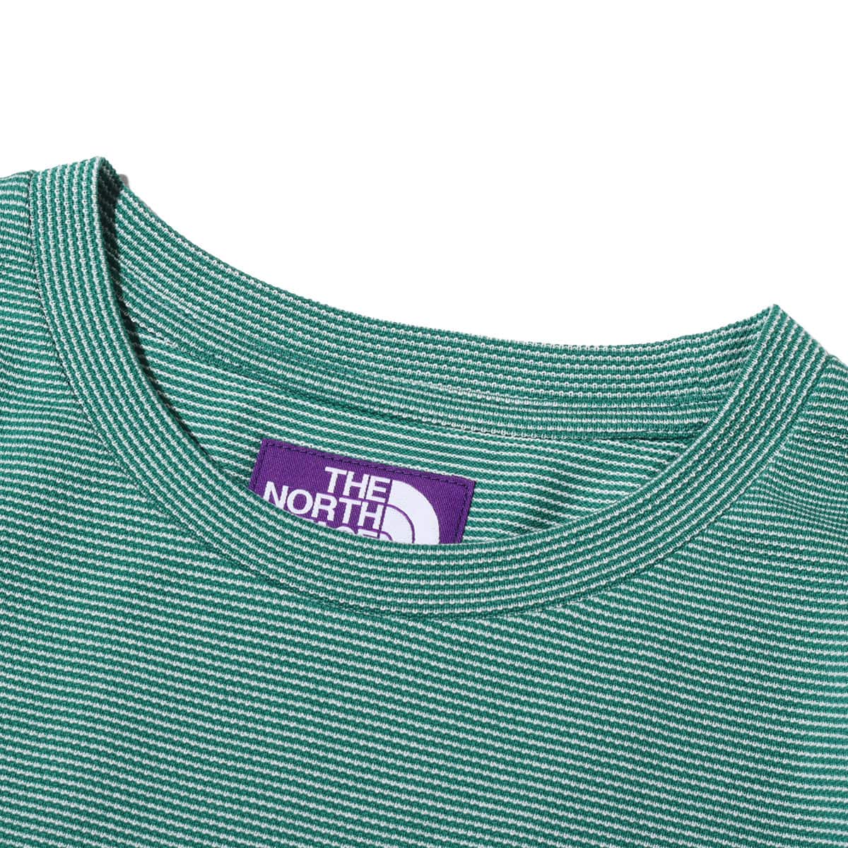 THE NORTH FACE PURPLE LABEL Moss Stitch Field H/S Tee Green 23SS-I