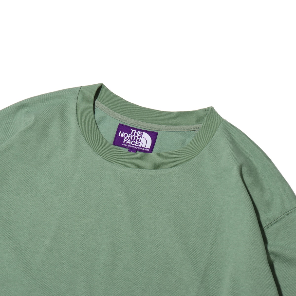 THE NORTH FACE PURPLE LABEL Field Long Sleeve Tee Mint Green 24SS-Iの画像
