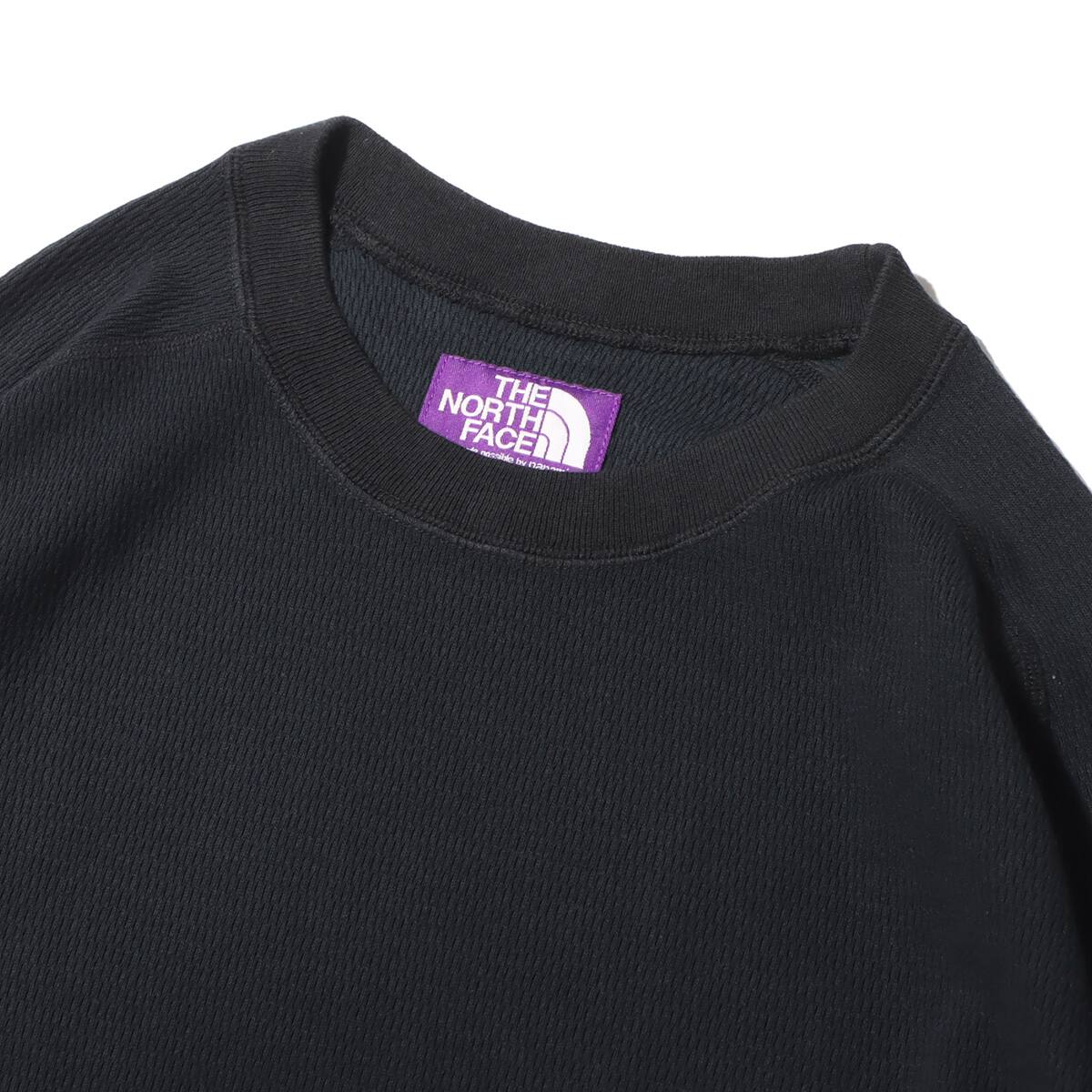 THE NORTH FACE PURPLE LABEL 7oz Long Sleeve Pocket Tee Black