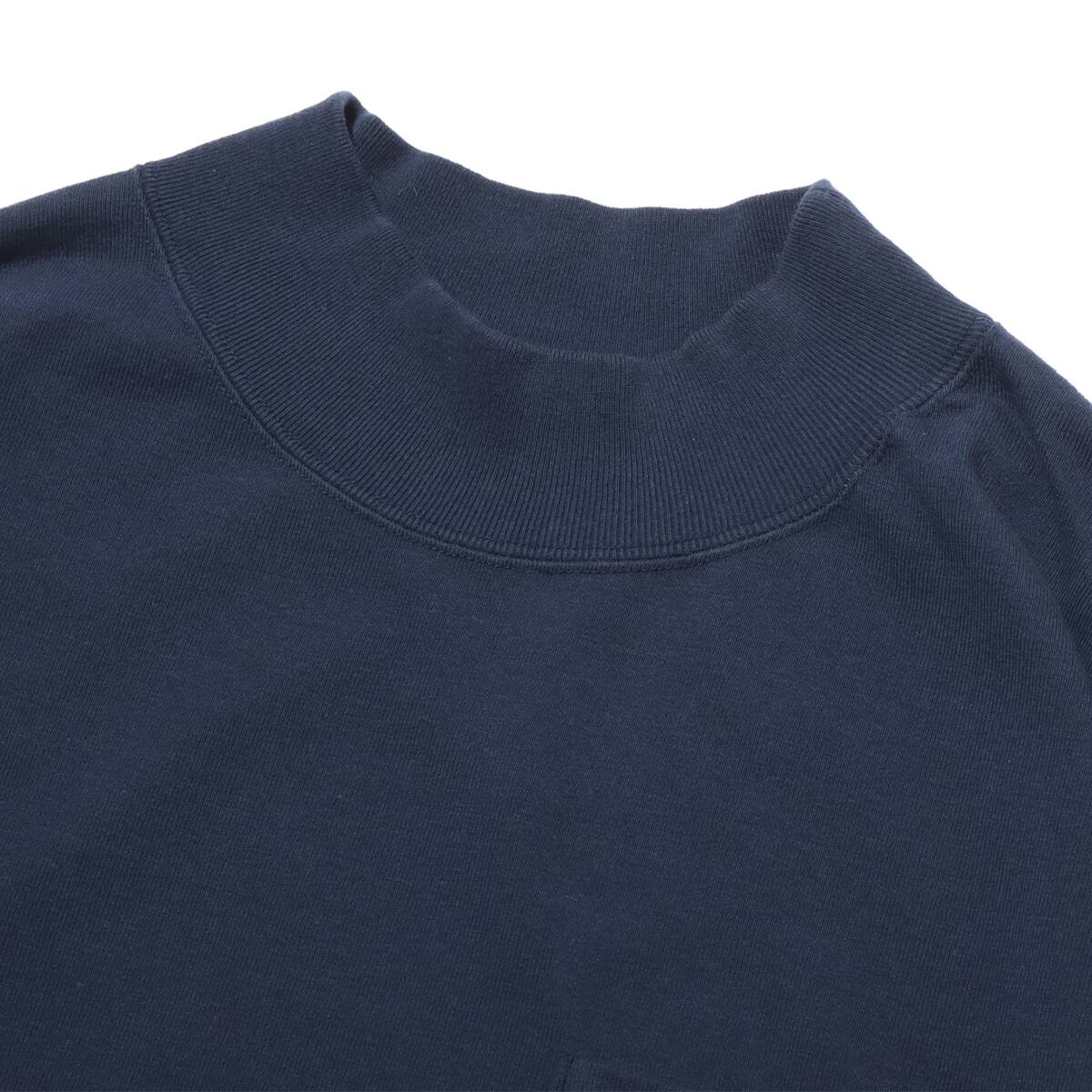THE NORTH FACE PURPLE LABEL Field Mockneck Long Sleeve Tee Navy 23FW-I