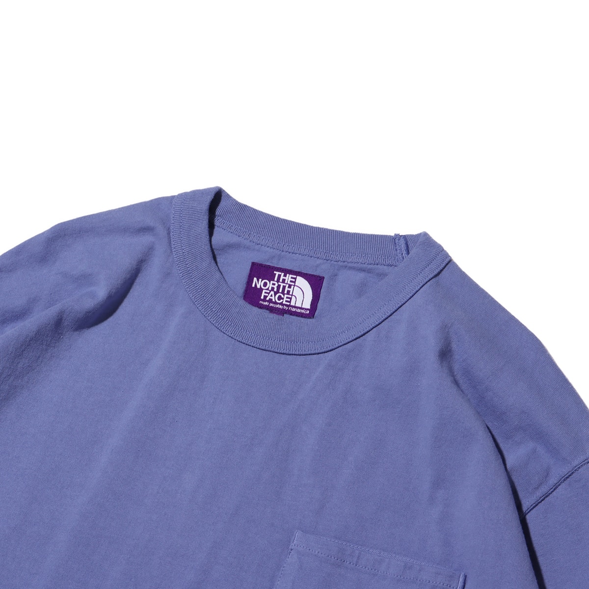 THE NORTH FACE PURPLE LABEL 7oz Long Sleeve Pocket Tee Smokey 