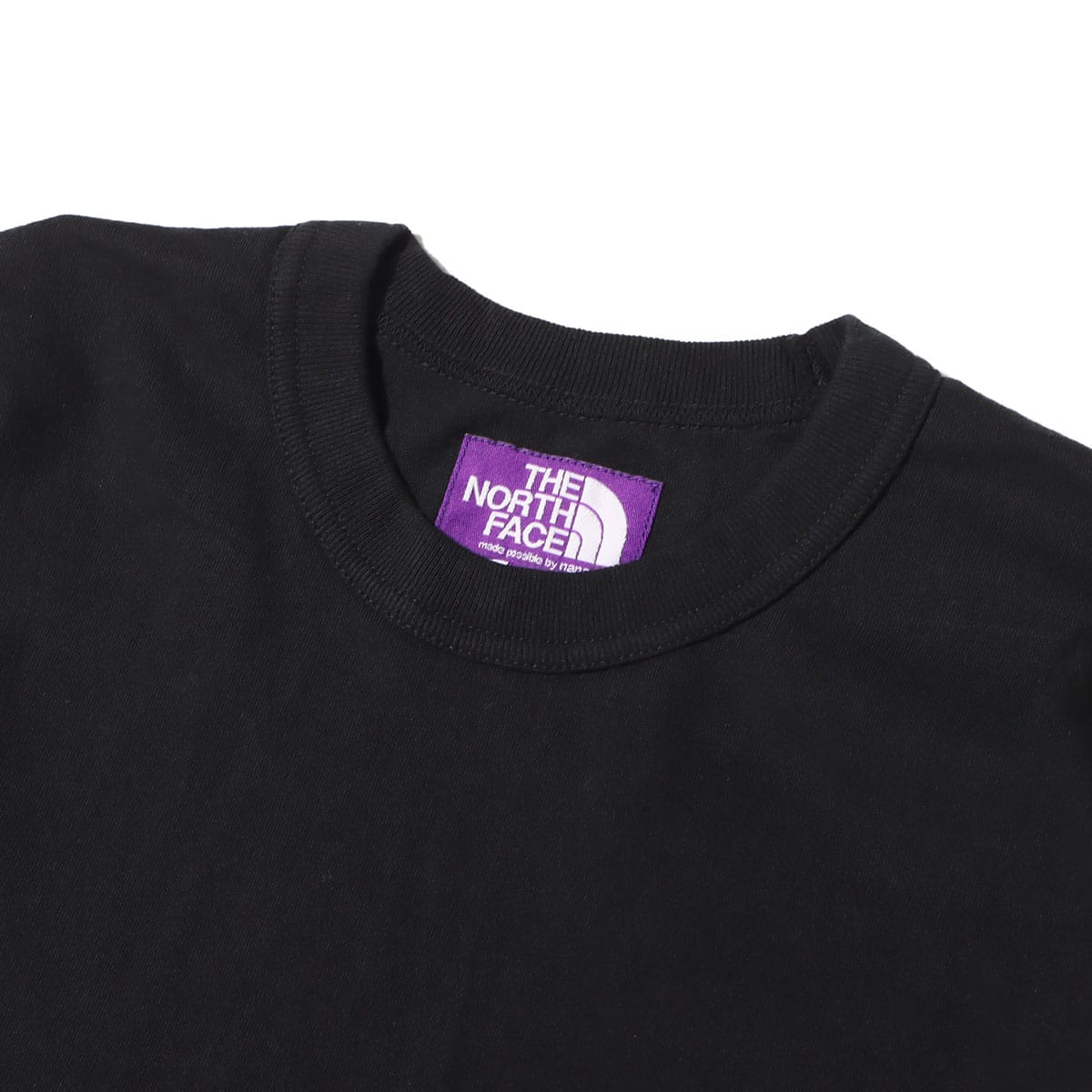 THE NORTH FACE PURPLE LABEL 7oz Pocket Tee Black 23FW-Iの画像