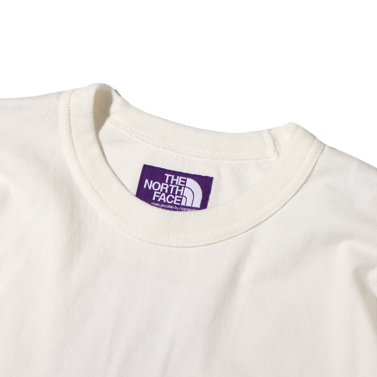 THE NORTH FACE PURPLE LABEL 7oz Pocket Tee Off White 23FW-I