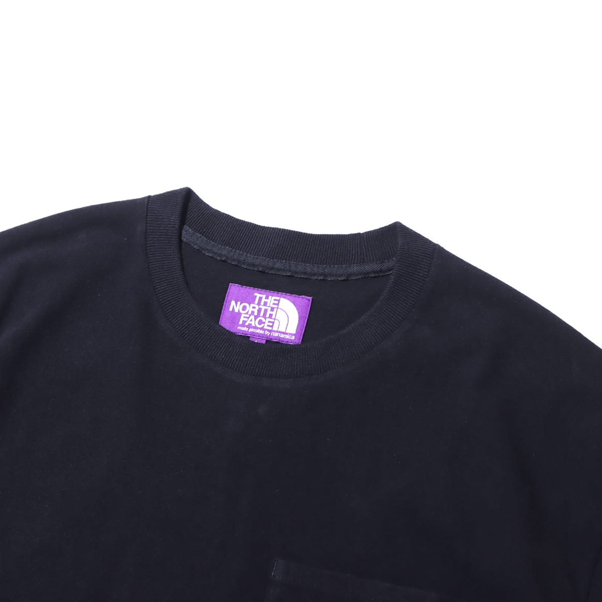 THE NORTH FACE PURPLE LABEL High Bulky Pocket Tee Black 23FW-I
