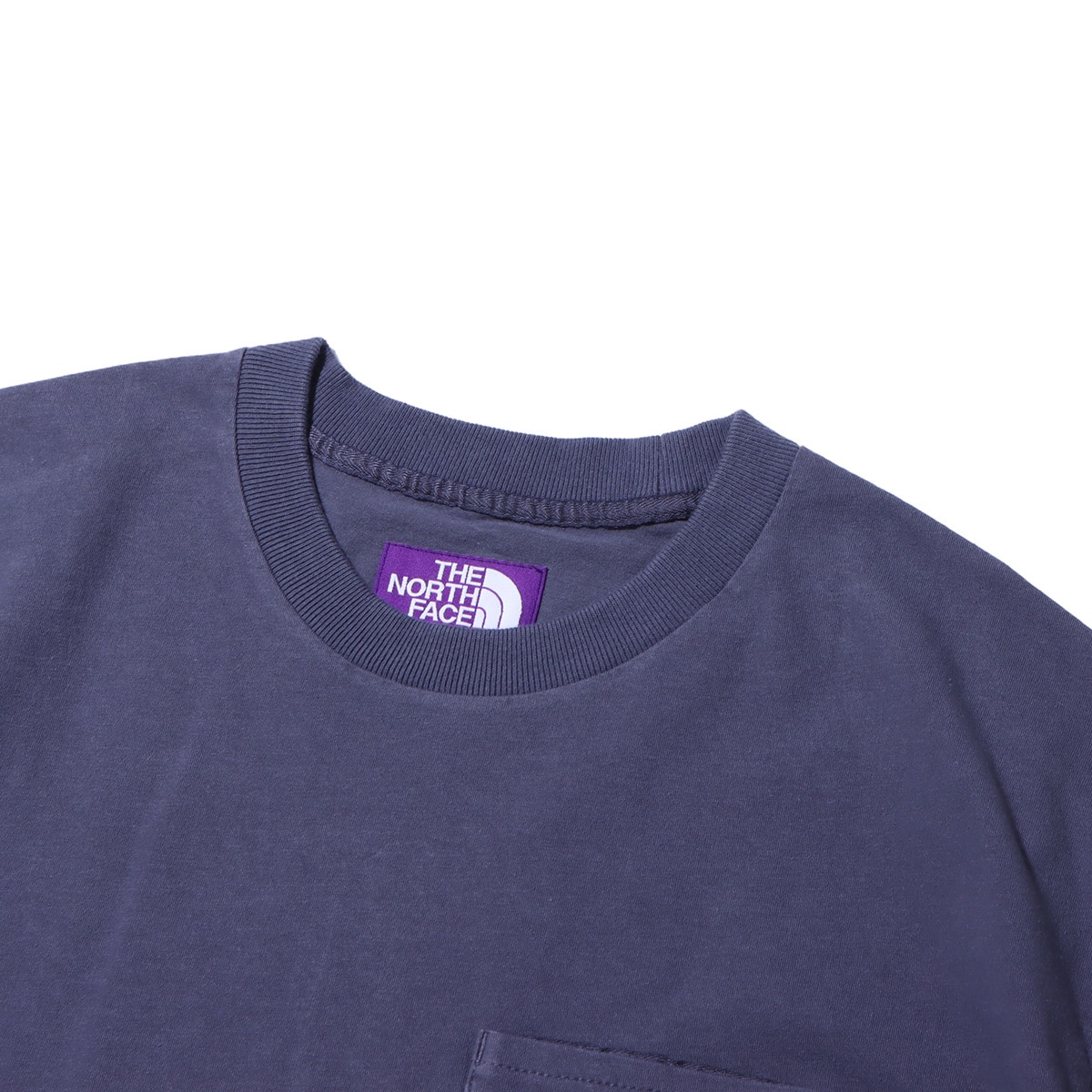THE NORTH FACE PURPLE LABEL High Bulky Pocket Tee Vintage Navy 23FW-Iの画像