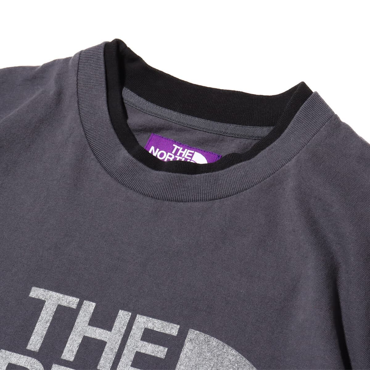 THE NORTH FACE PURPLE LABEL 7oz Field Graphic Tee Asphalt Grayの画像
