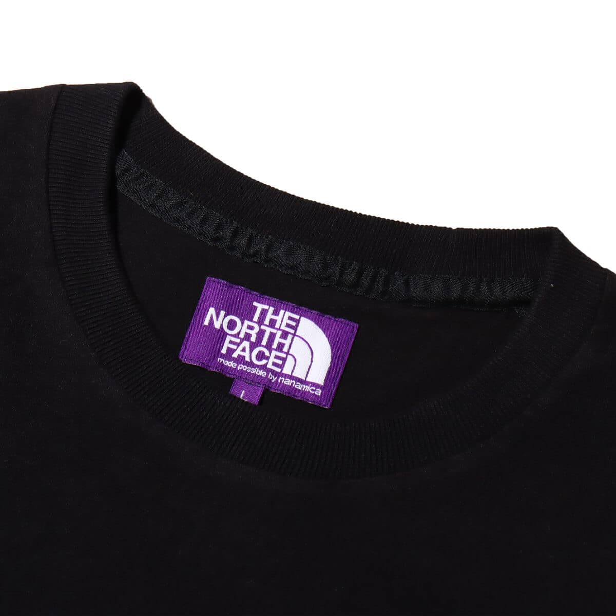 THE NORTH FACE PURPLE LABEL High Bulky Pocket Tee Blackの画像