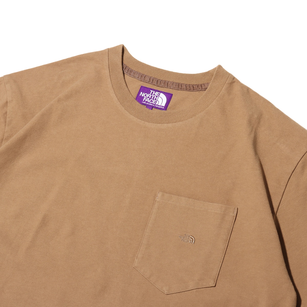 THE NORTH FACE PURPLE LABEL High Bulky Pocket Tee Old Tan の画像