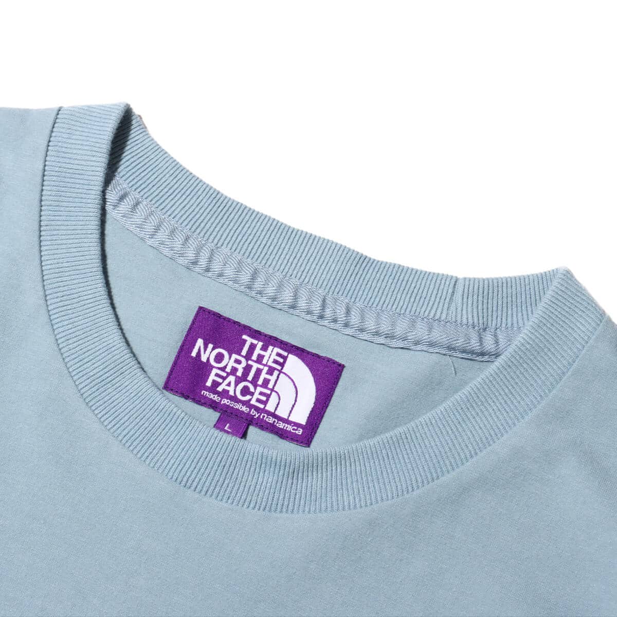 THE NORTH FACE PURPLE LABEL High Bulky Pocket Tee Sax
