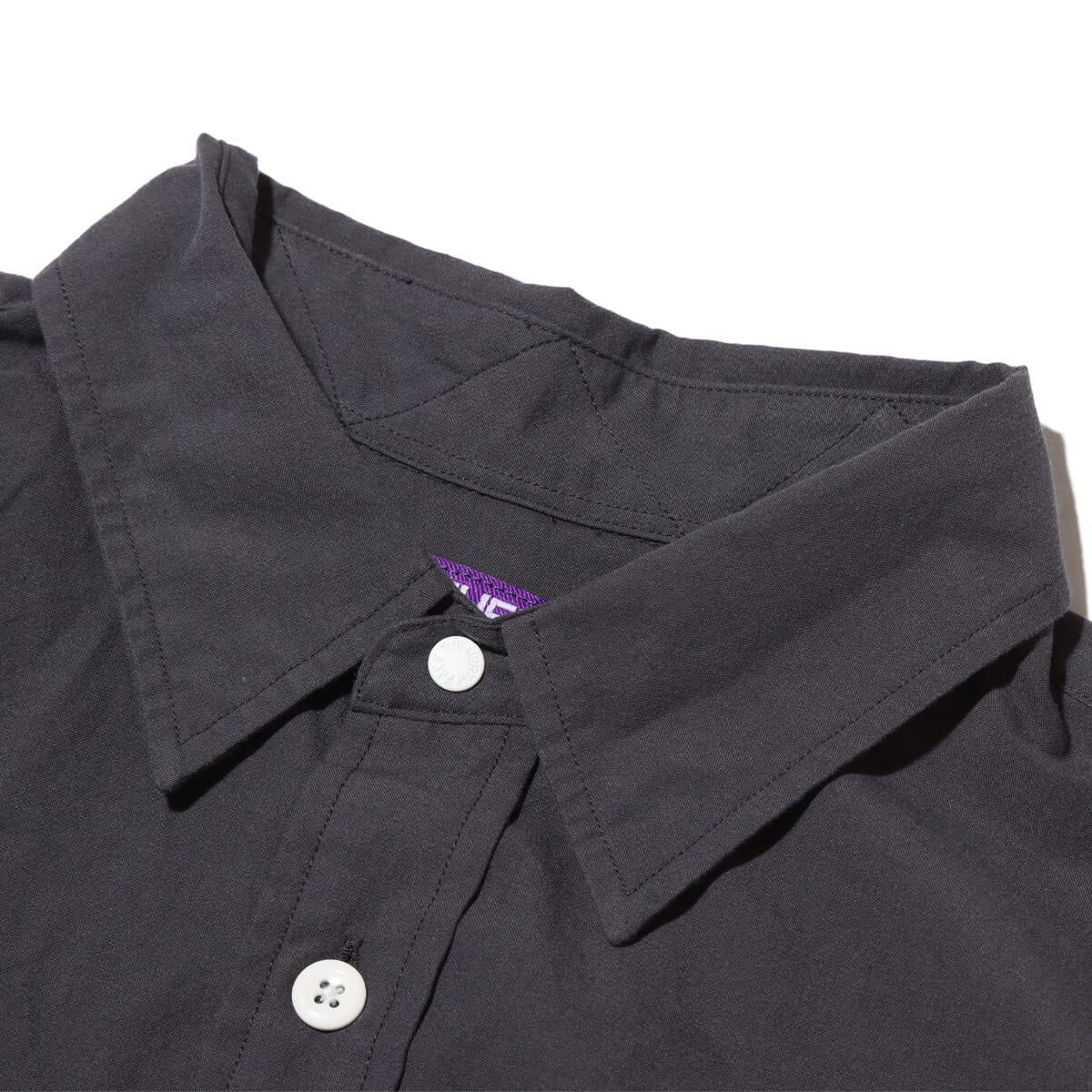 THE NORTH FACE PURPLE LABEL Regular Collar Field Shirt Asphalt Gray 24SS-Iの画像