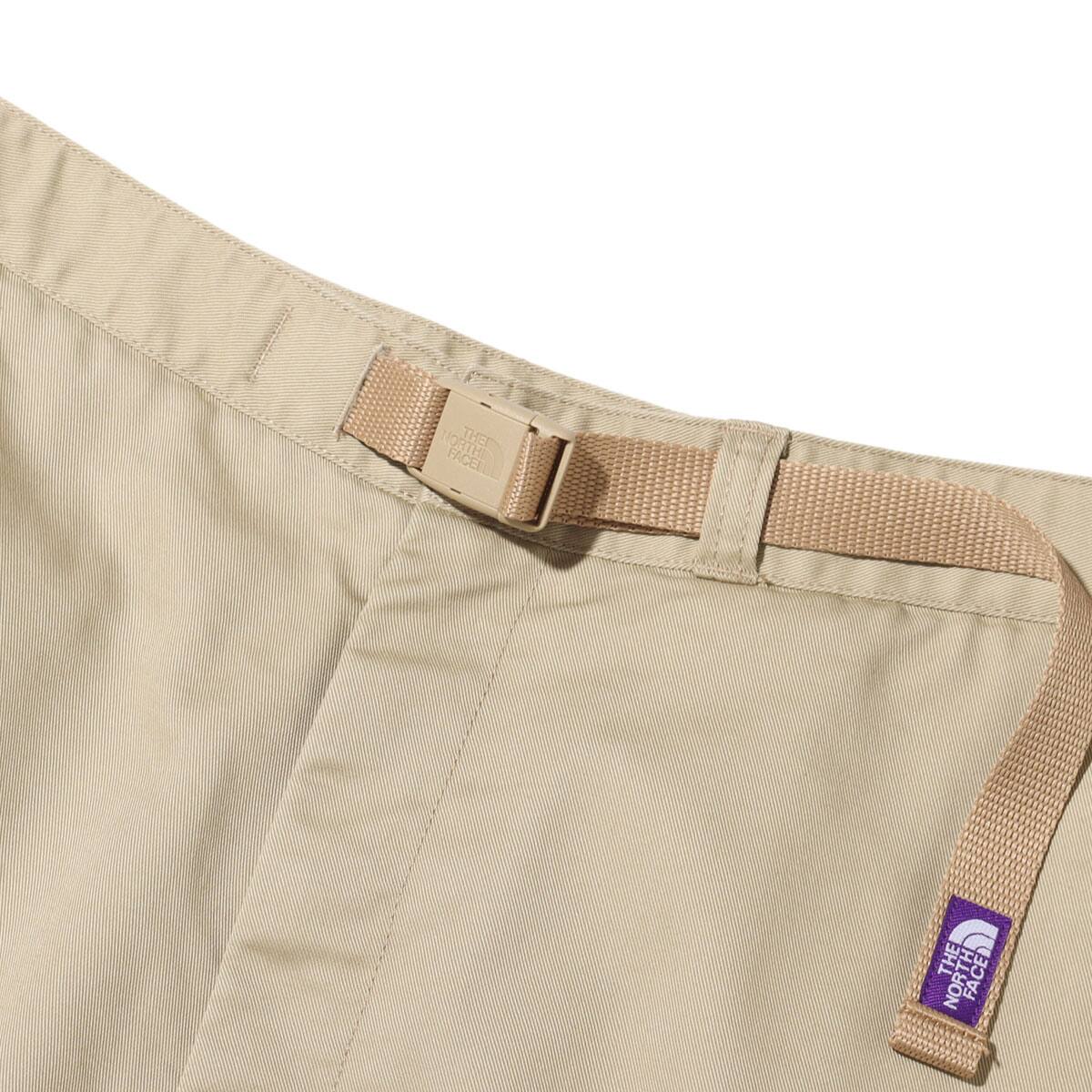 THE NORTH FACE PURPLE LABEL Stretch Twill Cargo Shorts Beige 23SS-I