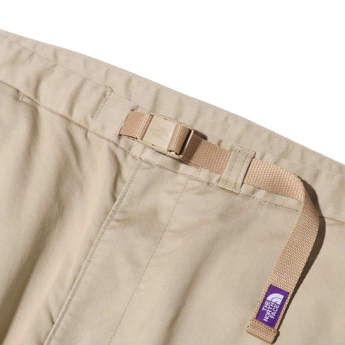 THE NORTH FACE PURPLE LABEL Stretch Twill Wide Tapered Pants BEIGE