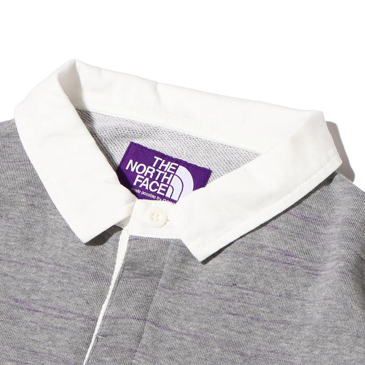 THE NORTH FACE PURPLE LABEL Rugby Sweatshirt Mix Gray 23SS-I